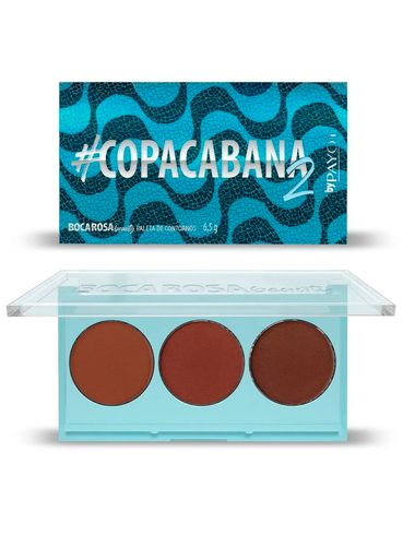 Paleta de Contorno #Copacabana 2 Boca Rosa Beauty