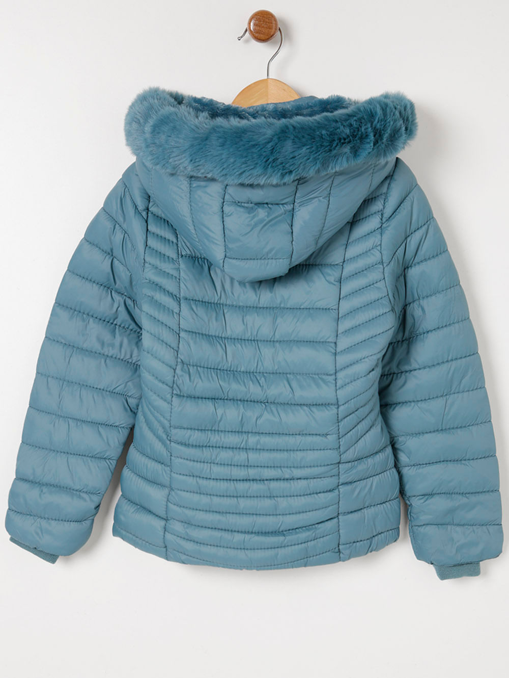 Jaqueta infantil zeep hot sale puffer capuz feminina