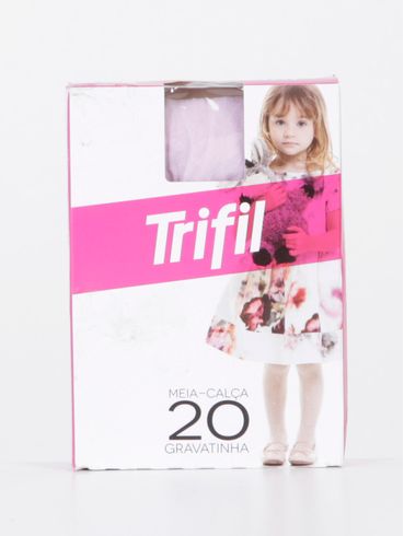 Meia-Calça Fio 20 Trifil Infantil Para Bebê - Lilás