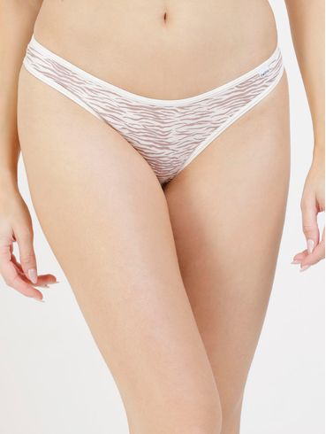 Kit com 02 Calcinhas DelRio Feminina Bege/Rose