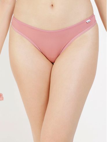 Kit com 02 Calcinhas DelRio Feminina Bege/Rose