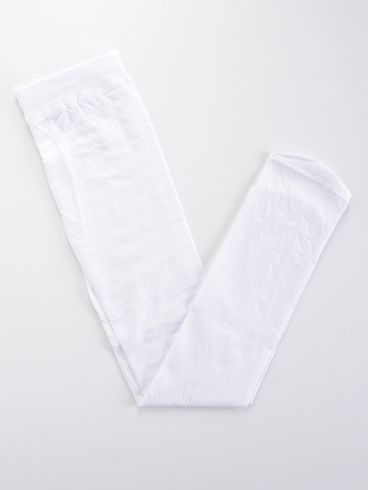 Meia-Calça Fio 40 Selene Juvenil Para Menina - Branco