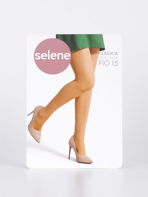 Meia-Calça Fio 15 Selene Feminina Preto