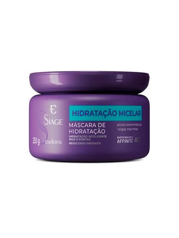 Máscara Capilar Hidratação Micelar Siàge Incolor