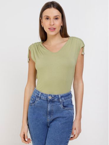 Blusa Regata Habana Feminina Verde