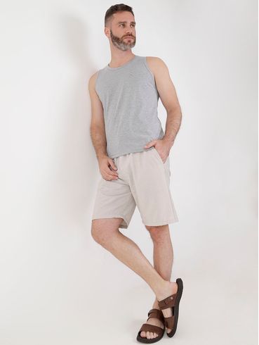 Camiseta Regata Masculina Cinza