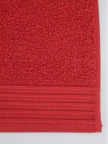 Toalha de Rosto Altenburg Chroma Vermelho/Vermelho