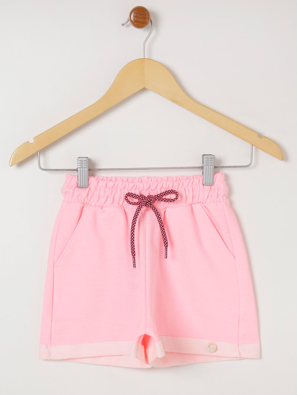 Conjunto Juvenil Rosa com Shorts em Moletom da Vanilla Cream - Tipinhos Moda  Infantil e Juvenil