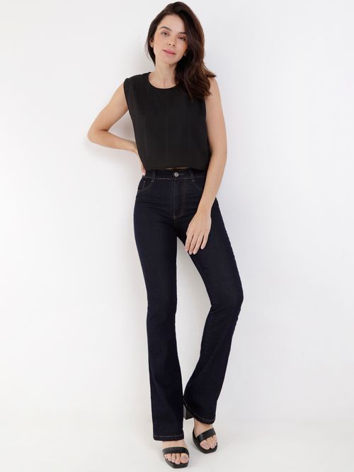 Blusa Regata Autentique Feminina Preto