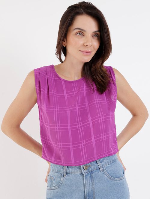 Blusa Regata Autentique Feminina Rosa