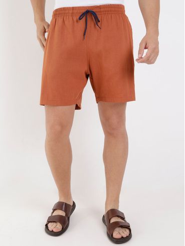 Bermuda Lisa Masculina Telha