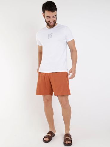 Bermuda Lisa Masculina Telha