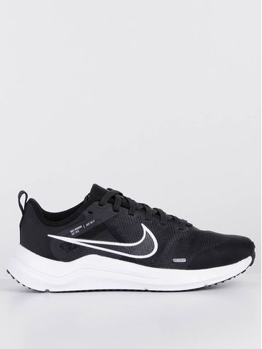 Tênis Esportivo Downshifter 12 Nike Feminino Preto/Branco