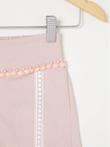 Short Infantil Para Menina - Rosa