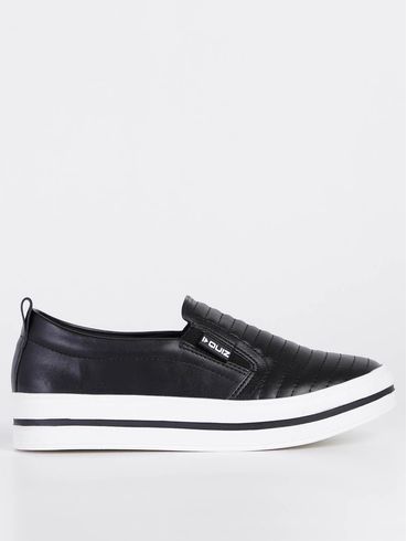 Slip On Quiz Feminino Preto