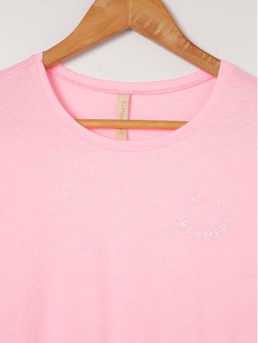 Blusa Regata Juvenil Para Menina - Rosa