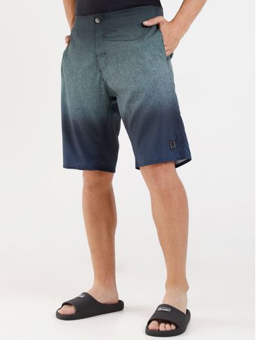 Bermuda de Tecido Masculina Azul
