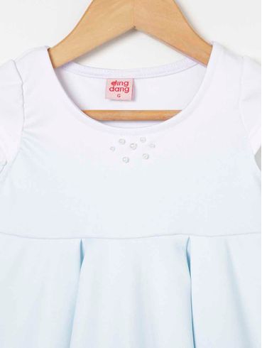 Vestido Infantil Para Bebê- Verde