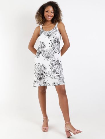 Vestido Curto Autentique Feminino Branco