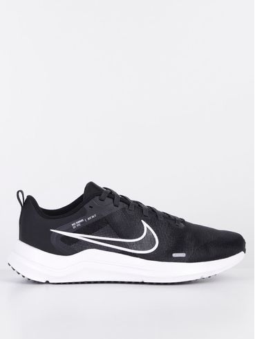 Tênis Esportivo Nike Downshifter 12 Masculino Preto/Branco