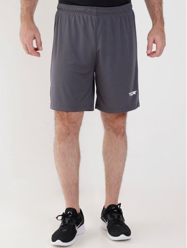 Calção de Futebol Topper Masculino Cinza