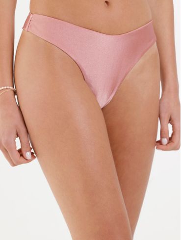 Calcinha de Biquíni Feminina Rosa