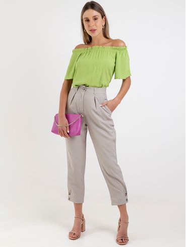 Blusa Ciganinha Feminina Verde
