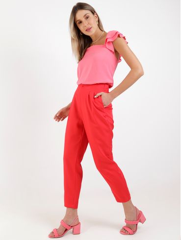 Blusa Regata Feminina Coral