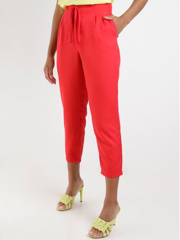 Calça Clochard Autentique Feminina Vermelho