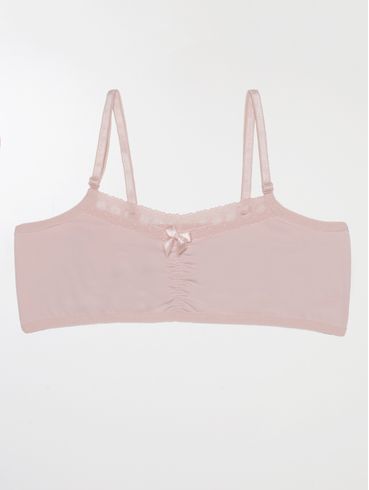 Sutiã Infantil Para Menina - Nude