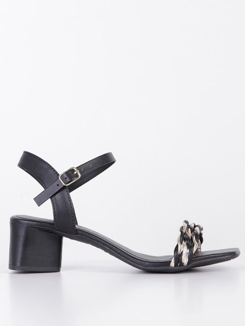 Sandália de Salto Feminina Preto