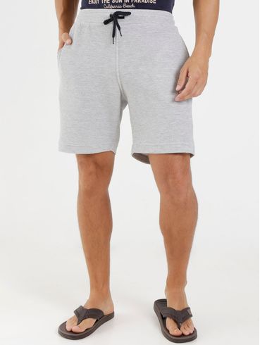 Bermuda de Malha Full Surf Masculina Cinza