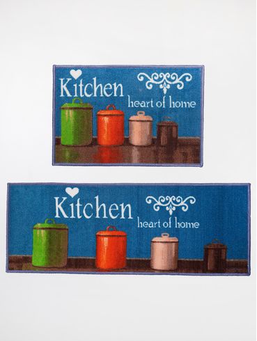Jogo de Tapetes Para Cozinha Corttex Aleatório