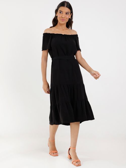 Vestido Feminino Preto