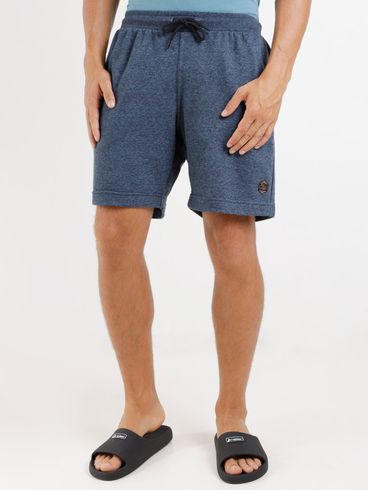 Bermuda Moletinho Full Surf Masculina Azul