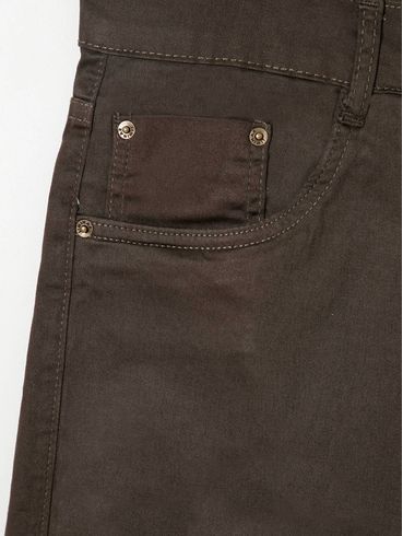 Bermuda Sarja Plus Size Masculina Verde