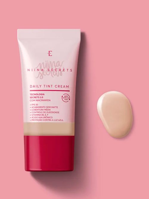Base Líquida Daily Tint 0  Niina Secrets Incolor