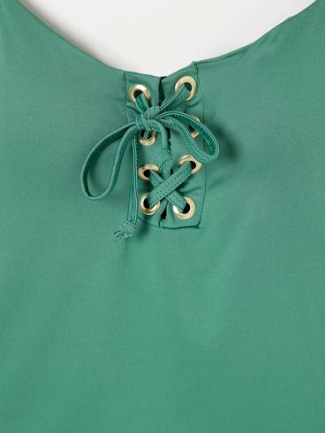 Blusa Regata Feminina Verde