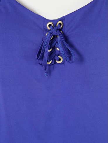 Blusa Regata Feminina Azul