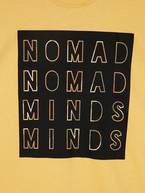 Camiseta Manga Curta Plus Size Masculina Caramelo