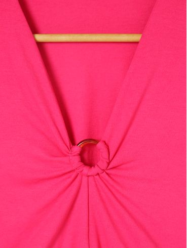 Blusa Cropped Feminina Rosa