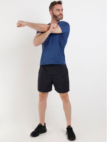 Short Tactel Masculino Preto