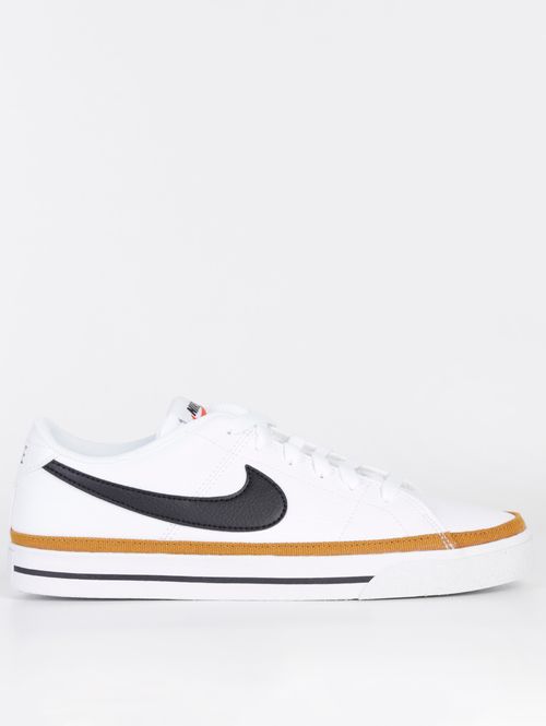 Tênis Casual Nike Court Legacy Masculino Branco/Preto