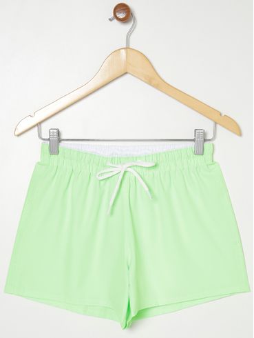 Short Feminino Verde