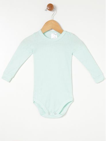 Pijama Longo Infantil Para Bebê - Verde