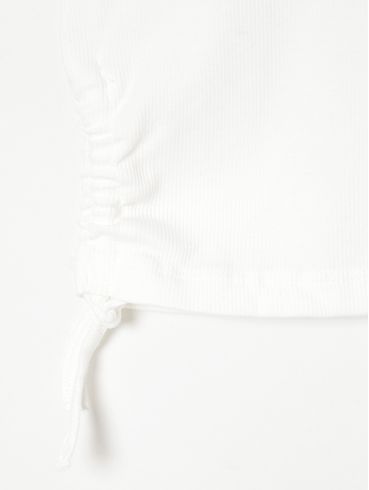 Blusa Manga Curta Juvenil Para Menina - Off white