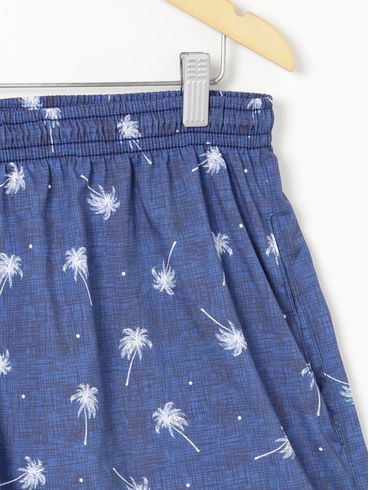 Calção Full Surf Plus Size Masculino Azul