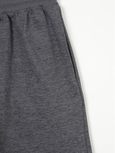 Bermuda Moletinho Full Surf Plus Size Masculina Chumbo