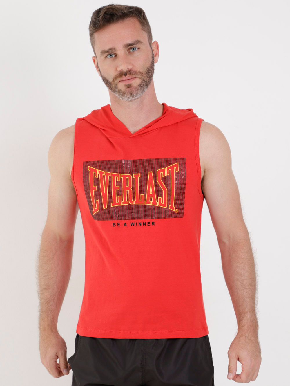 SPORTIME] [Camiseta Everlast Logo Vermelha]