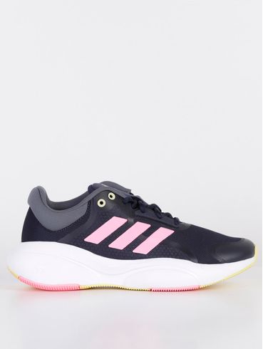 Tênis Esportivo Adidas Response Feminino Preto/Rosa